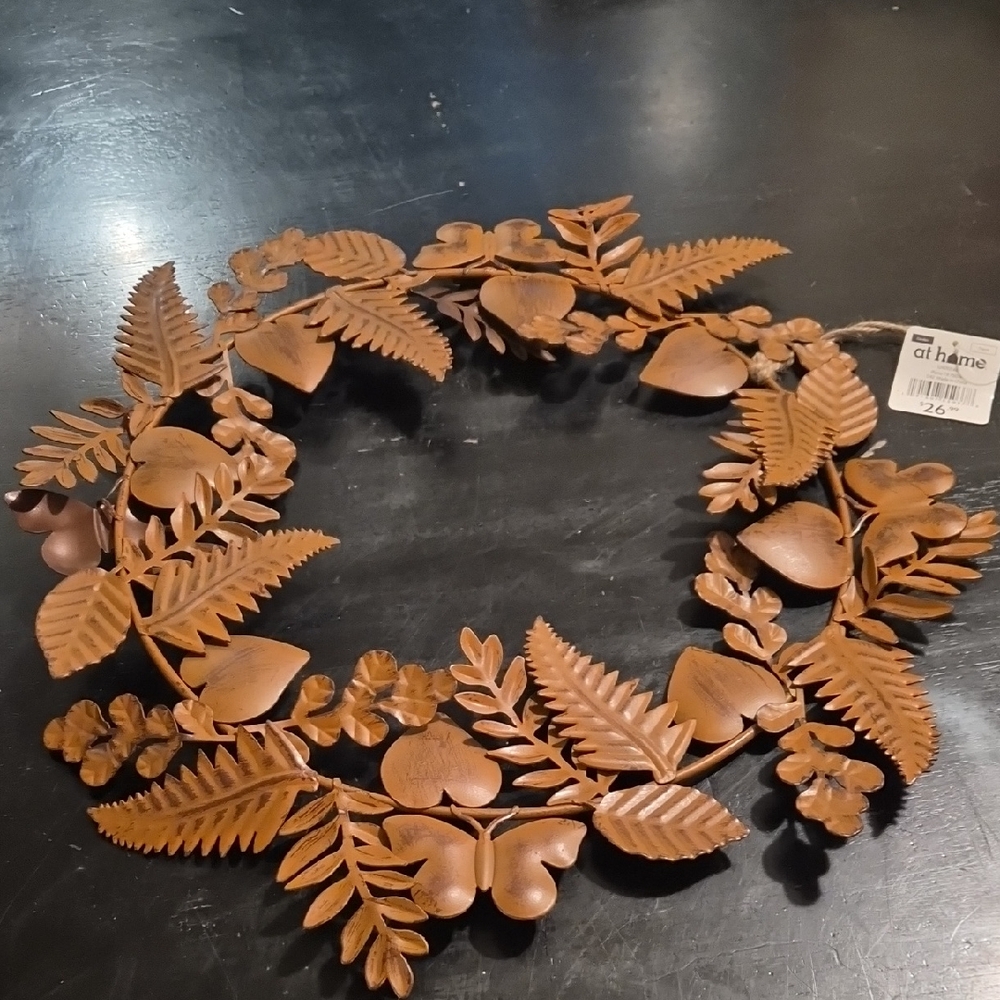 metal wreath